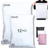 EmballaX 12 Buste per Spedizioni Vinted - Taglie XL/XXL - NON TRANSPARENTI/ULTRA-RESISTENTI - Sacchetti Spedizione in Plastica - Pacchi per Spedizioni Postali - Scatola - Bustine Lettere