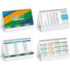 ONE SHOP di Bracalente Piero Calendario da tavolo scrivania uffico Olandese 2027 santi e lune festività internazionali cm19x45 (Smart Table 1)