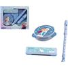 Lexibook, Frozen, Set di Strumenti Musicali, Azzurro, KLC9FZLXB | Strumenti Disney colorati per migliorare ascolto, coordinazione e fiducia attraverso il gioco musicale.