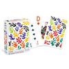 Sentosphère - Set di 54 carte Ispirate da Henri Matisse La Gerbe - Formato Bridge - Carte da gioco Standard - Made in France - Carta morbida e scorrevole - 1256