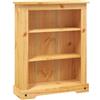 vidaXL Libreria a 3 Ripiani Pino Messicano Corona Range 80x29x100 cm