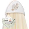 Interbaby Mantellina da bagno Interbaby + cappellino regolabile, orsetto adorabile