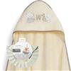 Interbaby Mantellina da bagno Interbaby per neonati + cuffia regolabile, per bambini giocosi