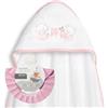 Interbaby Mantellina da bagno Interbaby per neonati + cuffia regolabile, per bambini giocosi