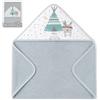 Interbaby - Asciugamano da bagno per neonati con cappuccio, design orsetto teepee - Asciugamano 100% cotone, extra morbido e assorbente, 100x100 cm