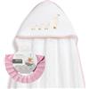 Interbaby Mantellina da bagno Interbaby per neonati + cappellino regolabile, famiglia di anatre