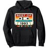 uomo 28 anni compleanno regalo Best of 1 28 Anni Compleanno Uomo Donna Regalo Vintage 1993 Felpa con Cappuccio
