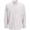 JACK & JONES Jjcole Poplin Stripe Shirt LS Pls Uomo