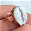 Artisan India Anello di guarigione minimalista di design in rame massiccio, fatto a mano, u...