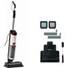 Polti - Lavapavimenti a Vapore RollySteam WD10 Capacità 0,8 L Potenza 750 W Colore Nero Bianco