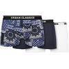 Urban Classics Organic Boxer Shorts 3 Pack Uomo Set di Boxer Multicolore