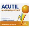 Acutil Multivitaminico Effervescente, Integratore Alimentare con Minerali, Fosfoserina, Vitamina B12, B6 e Vitamina C. Riduce Stanchezza Mentale e Fisica, 20 Compresse Effervescenti