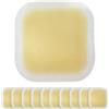 FERRUCCI COMFORT Medicazione Idrocolloidale Sterile 10x10cm, Cerotto Avanzato per Piaghe da Decubito, Ulcere, Abrasioni e Ferite Superficiali
