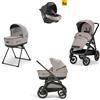 Inglesina Aptica xt system quattro darwin colore tundra beige telaio nero - inglesina