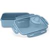Nuvita Lunch box per bambini a scomparti fissi da 1000ml - KiddieKit 4430 / Powder blue - Nuvita