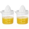 Gastromax 6408-90 Spremiagrumi 0,3 litri, in plastica, trasparente (Confezione da 2)