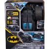 Dc comics, batman stunt force, batmobile telecomandata, compatibile con le action figure batman, giochi per bambini e bambine, 4+ anni
