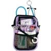 UrbanHui Oxford - Marsupio in nylon con supporto per nastro, colore: viola | Marsupio porta attrezzi con supporto per nastro staccabile, tracolla regolabile e finestra identificativa, borsa Oxford