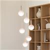 It´s about RoMi Murano lampada a sospensione G4, 6 luci, MURH060SA, Murano [Lampade per Interni > Lampade a Sospensione]
