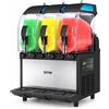 Granitore professionale elettronico SPM I-PRO 3 E - 3 vasche coibentate da 11 Litri - R290 - Nero