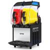 Granitore professionale SPM I-PRO 2 M - 2 vasche coibentate da 11 Litri - Meccanico - Raffreddamento ad acqua - Nero