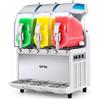 Granitore professionale SPM I-PRO 3 M WC - 3 vasche coibentate da 11 Litri - Meccanico - Raffreddamento ad acqua - Bianco