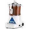 Cioccolatiera professionale SPM LOLA 6 - Vasca estraibile da 6 Litri - Termostato 90°C - 850 W - Bianco
