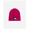 The North Face Logo Box W - Berretto - Donna - Fucsia