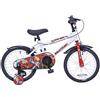 Wildtrak - Bicicletta Superhero da 16 pollici per bambini dai 4 ai 7 anni con rotelle - Bianca