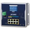 PLANET WGS-5225-8P2SV, Gestito, L2+/L4, Gigabit Ethernet (10/100/1000), Supporto Power over Ethernet (PoE), Montaggio a parete