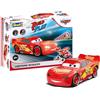 Revell 06562 Build & Play: Lightning McQueen Disney Cars - con luci e suoni autentici - 1:20 Scale Unbuilt Scale Unbuilt Pre-Coloured Toy - 19 pezzi - da 4 anni +