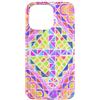 I LOVE AMAMI Custodia per iPhone 15 Pro Max Arte geometrica originale dipinta a mano - Graceful Creation