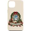Christmas Season Custodia per iPhone 13 Lettura natalizia del club del libro di Natale