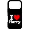 I Love Harry Fun Tees and Gifts Custodia per iPhone 17 Pro I Love Heart Harry Design for Men Women