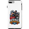HVAC Mechanic Humor Designs Custodia per iPhone 7 Plus/8 Plus Divertente HVAC meccanico riscaldamento raffreddamento riparazione Tech