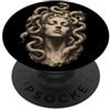 Medusa Lore Medusa Snake Head Mitologia Gotica Greco antico PopSockets PopGrip Adesivo