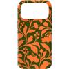 generic Custodia per iPhone 17 Pro Max Arancione Oliva Boho Floral Graphic