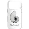 Delta12Designs Custodia per iPhone 17 Pro Fibonacci, nato 1170 - Nautilus Spiral Shell X-Ray