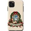 Christmas Season Custodia per iPhone 11 Pro Max Lettura natalizia del club del libro di Natale