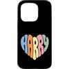 Retro Harry Heart Tees and Gifts Custodia per iPhone 15 Pro Retro Harry Heart Design for Men Women Kids