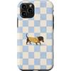 Rainy Day Dog Illustrations Custodia per iPhone 11 Pro Bassotto in un impermeabile Carino Rainy Day Dog