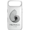 Delta12Designs Custodia per iPhone Air Fibonacci, nato 1170 - Nautilus Spiral Shell X-Ray