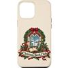 Christmas Season Custodia per iPhone 12 Pro Max Lettura natalizia del club del libro di Natale