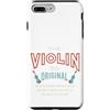 Whyitsme Design Custodia per iPhone 7 Plus/8 Plus Divertente violino casuale fatti,Violino musicista violinista