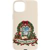 Christmas Season Custodia per iPhone 15 Plus Lettura natalizia del club del libro di Natale