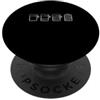 Sourdough Bread Making Bread Machine App Panetteria per pane a lievitazione naturale Panetteria per antipasti a PopSockets PopGrip Adesivo