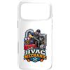 HVAC Mechanic Humor Designs Custodia per iPhone 17 Pro Max Divertente HVAC meccanico riscaldamento raffreddamento riparazione Tech