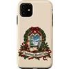 Christmas Season Custodia per iPhone 11 Lettura natalizia del club del libro di Natale