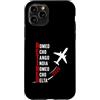 Departure Chapter Aviation Retirement Custodia per iPhone 11 Pro Ritirato 2028 Alfabeto fonetico Pilota di aeroplano Pensionamento