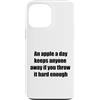 EW PEOPLE INTROVERTS UNITE AT HOME Funny Custodia per iPhone 13 Pro Max APPLE A DAY TIENE CHIUNQUE LONTANO LUNGHEZZA ABBASTANZA SUL RETRO